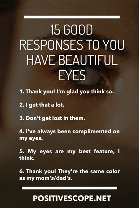 How do you know if you have attractive eyes?