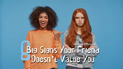 How do you know if your friend doesn't value you?