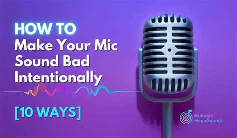 How do you know if your mic is blown?