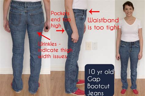 How do you know if your pants are too big?