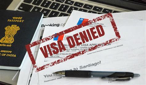 How do you know if your visa is rejected?