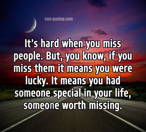 How do you know someone misses you?