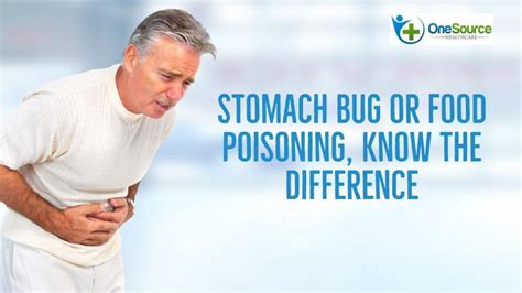 How do you know the difference between a stomach bug and food poisoning?