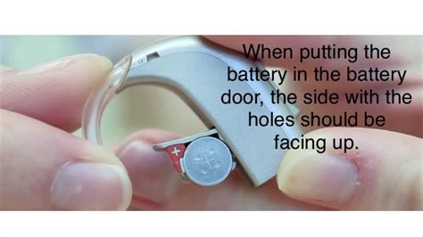 How do you know when a hearing aid battery is dying?