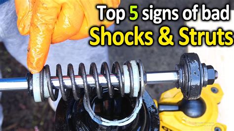 How do you know when shocks are bad?
