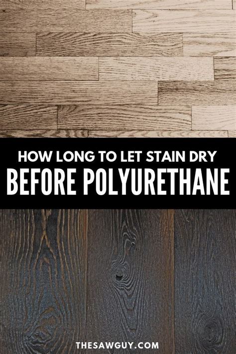 How do you know when stain is fully dry?