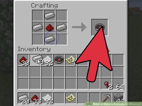 How do you know which way the compass is in Minecraft?