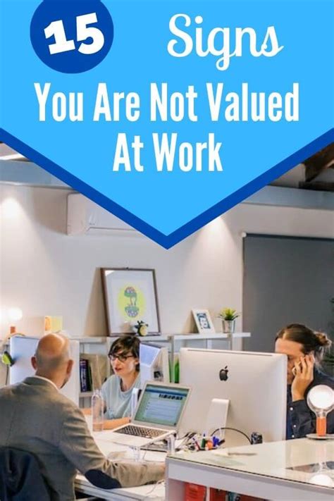 How do you know you're not valued at work?