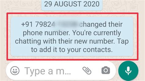 How do you let everyone know you changed your number?