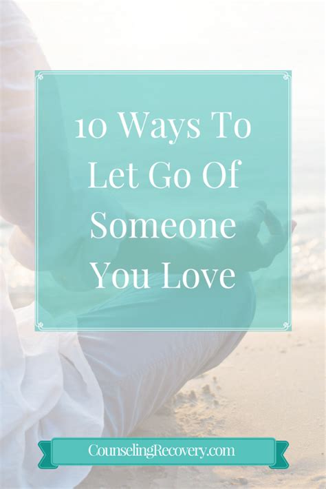 How do you let go of someone who doesn't want you?