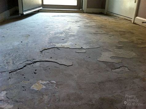 How do you level damaged concrete?