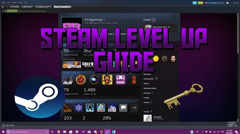 How do you level up from 0 to 1 on Steam?