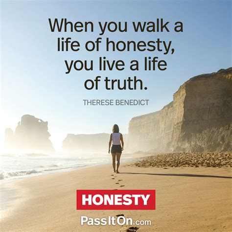 How do you live an honest life?