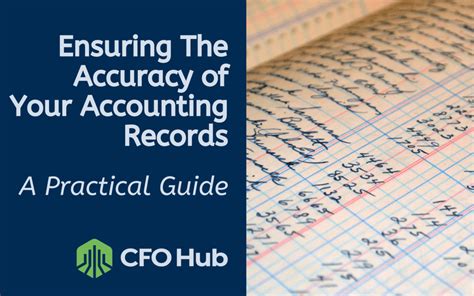 How do you maintain accounting accuracy?
