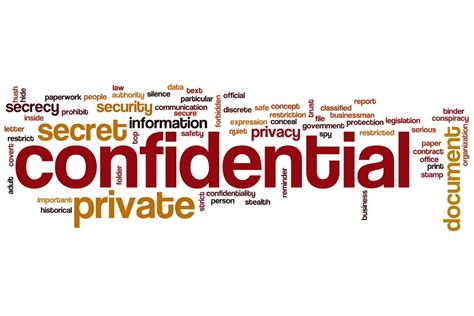 How do you maintain confidentiality?