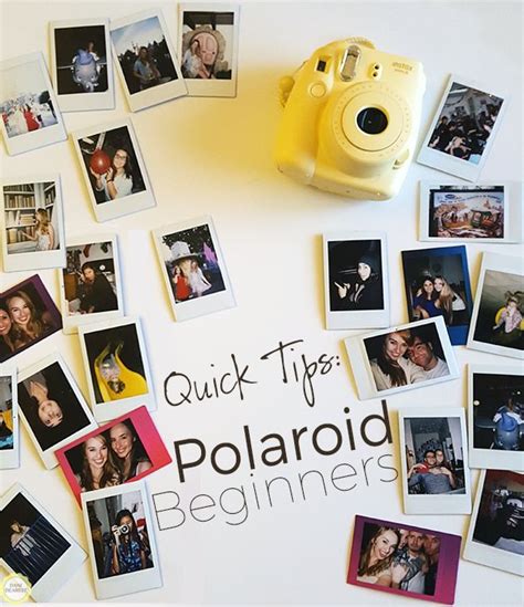 How do you make Polaroids look good?