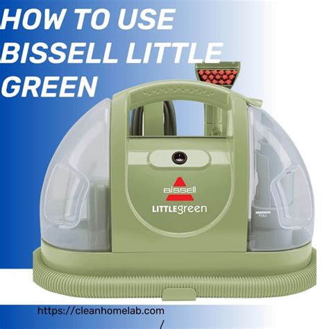 How do you make a BISSELL Little Green cleaning solution?