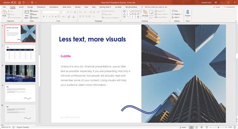 How do you make a PowerPoint look nice?