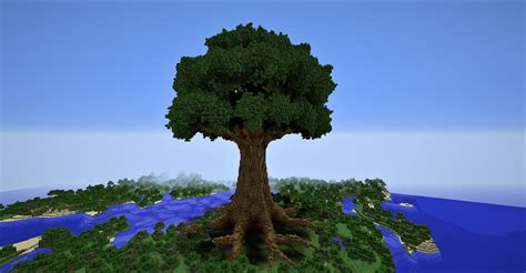 How do you make a big tree in Minecraft?