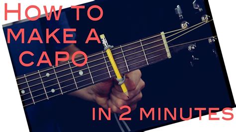 How do you make a capo with a shoelace?