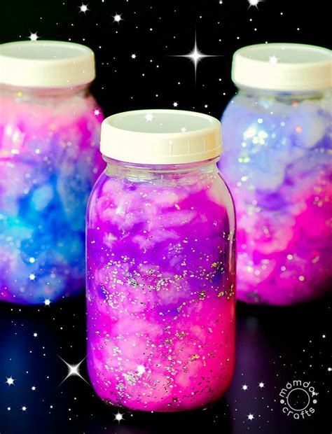 How do you make a galaxy calming jar?