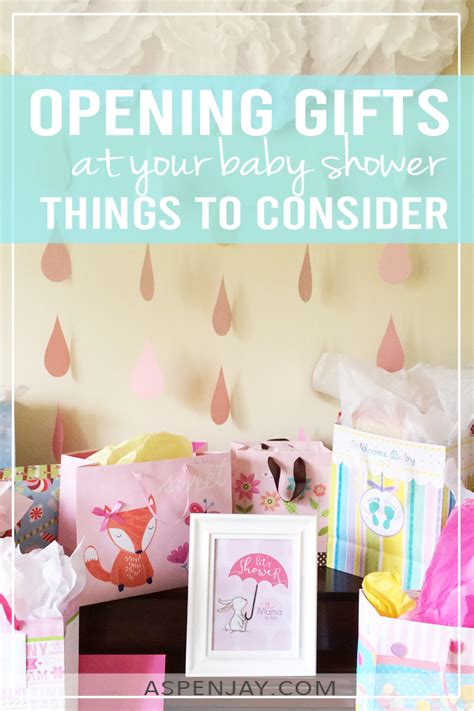How do you make a gift opening fun at a baby shower?