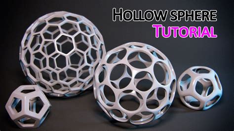How do you make a hollow sphere?