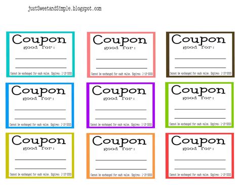 How do you make a homemade coupon booklet?