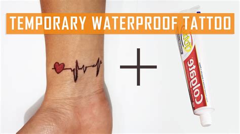 How do you make a long lasting temporary tattoo?