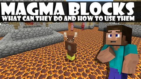 How do you make a magma block not hurt?