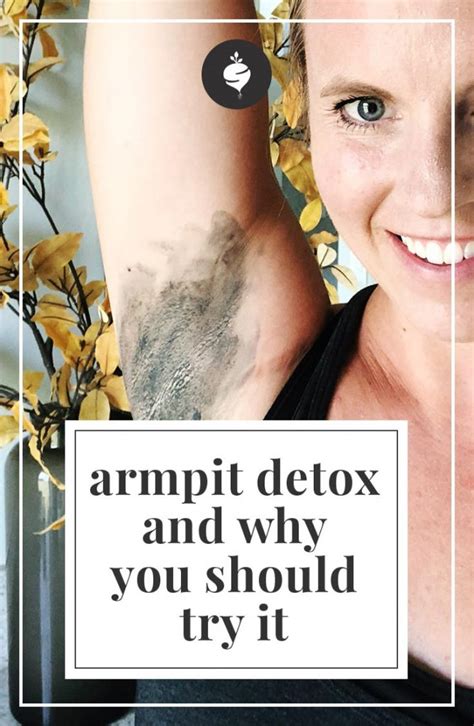How do you make a natural armpit detox?