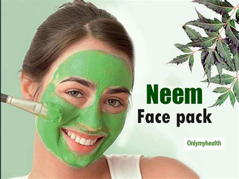 How do you make a natural neem face pack?