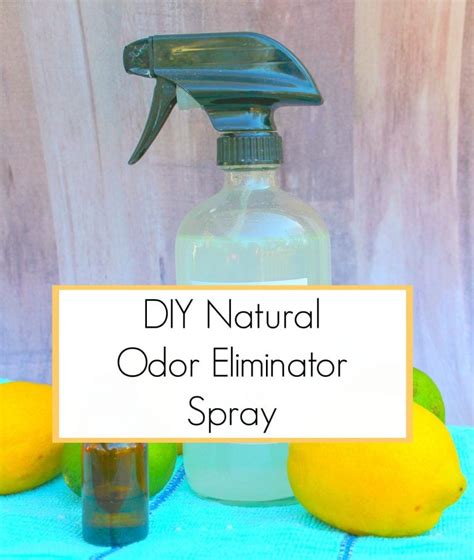 How do you make a natural odor eliminator?