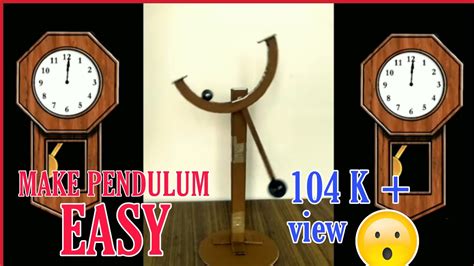 How do you make a pendulum clock go faster or slower?