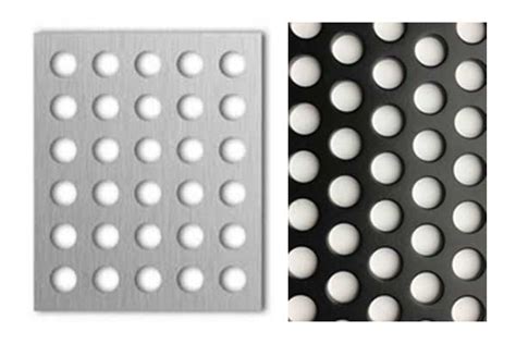 How do you make a perforated plate?