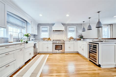 How do you make a plain white kitchen look expensive?