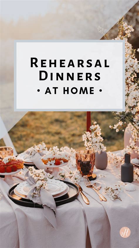 How do you make a rehearsal dinner special?