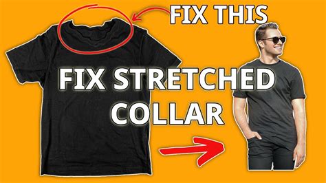 How do you make a shirt collar smaller without sewing?
