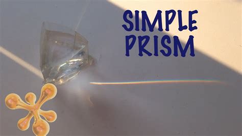 How do you make a simple prism?