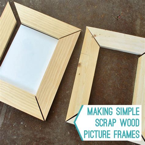 How do you make a simple wall frame?