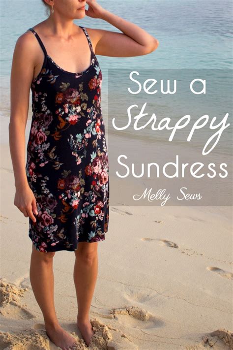 How do you make a strappy dress modest?