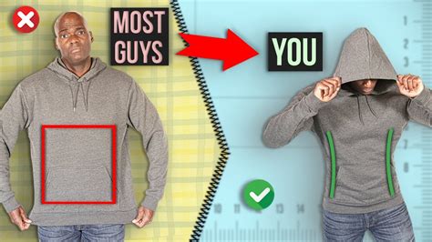 How do you make a tight hoodie bigger?