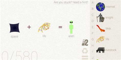 How do you make alien in Little Alchemy 2?