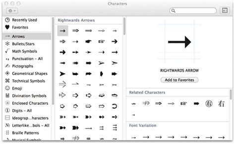 How do you make an arrow in Word on a Mac?