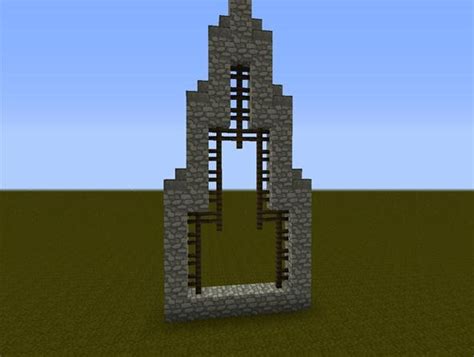 How do you make arched windows in Minecraft?