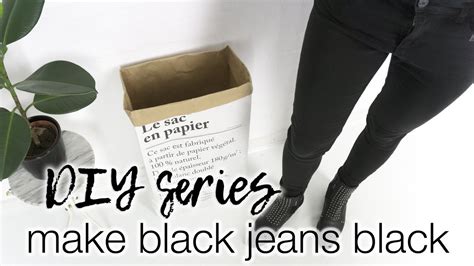 How do you make black jeans less black?