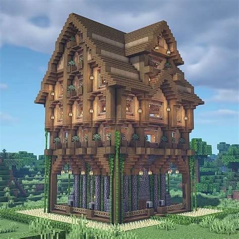 How do you make buildings look old in Minecraft?