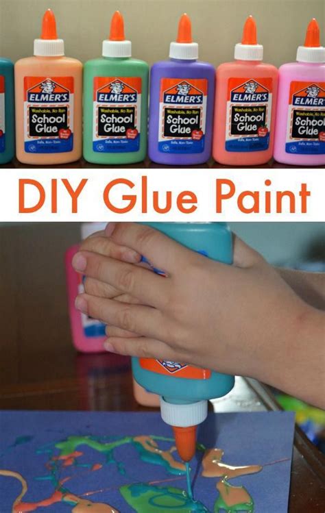 How do you make child friendly glue?