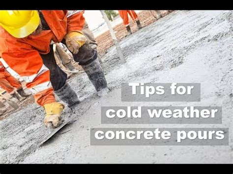 How do you make concrete dry faster in cold weather?