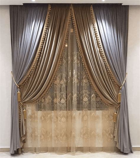 How do you make curtains look classy?